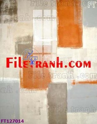 File in trần File tranh bộ hiện đại FT127014 (bản gốc 3D) sống động