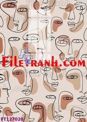 Tệp tin gốc File tranh bộ hiện đại FT127020 (dùng cho in) File tranh bộ hiện đại FT127020