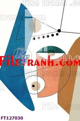 File tranh File tranh bộ hiện đại FT127030 (bản gốc) in canvas