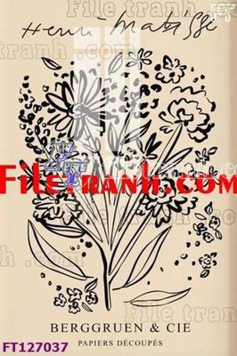 Tải file File tranh bộ hiện đại FT127037 (gốc) chủ đề hoa sen