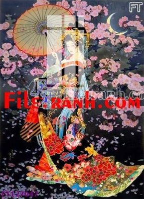 File in trần File tranh bộ hiện đại FT127047 (bản gốc) bầu trời