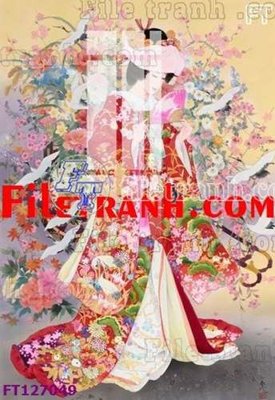 File gốc in ấn File tranh bộ hiện đại FT127049 chuẩn màu CMYK