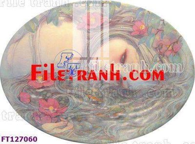 File in mica File tranh bộ hiện đại FT127060 (bản gốc) làm vách ngăn