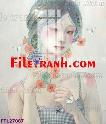 File tranh File tranh bộ hiện đại FT127087 (gốc) in vải canvas