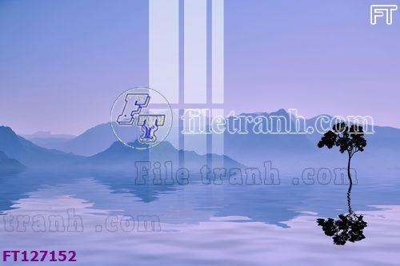 File gốc File tranh bộ hiện đại FT127152 (in lụa) cao cấp