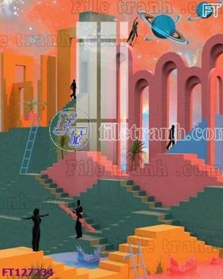 Download file gốc File tranh bộ hiện đại FT127234 (in mica) logo