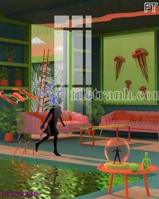 Tải file File tranh bộ hiện đại FT127240 (ảnh gốc) in gạch men