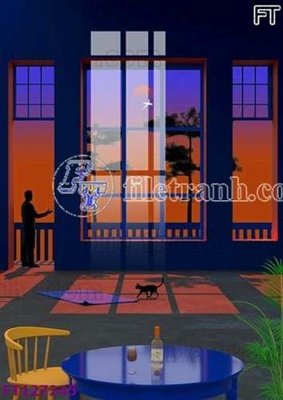 Download file gốc File tranh bộ hiện đại FT127245 (in mica) logo