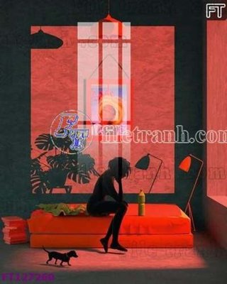 File ảnh File tranh bộ hiện đại FT127260 (gốc) in decal dán tường
