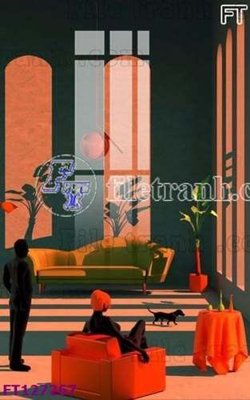 Tệp tin gốc File tranh bộ hiện đại FT127267 (dùng cho in) File tranh bộ hiện đại FT127267