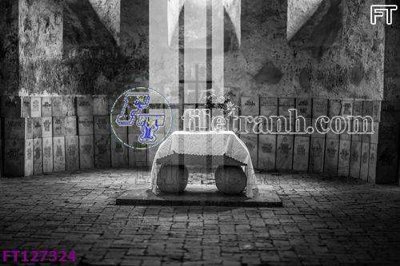 File tranh in tráng gương File tranh bộ hiện đại FT127324 (siêu nét)