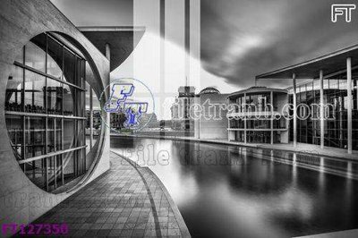 File gốc File tranh bộ hiện đại FT127350 cho in ấn và thiết kế