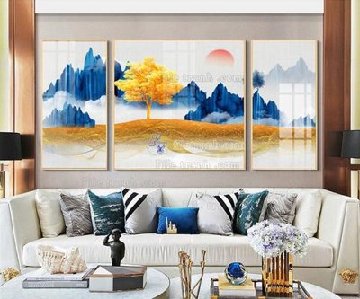 Hình ảnh file gốc File tranh hiện đại pha lê gương FT138 (chất lượng cao)