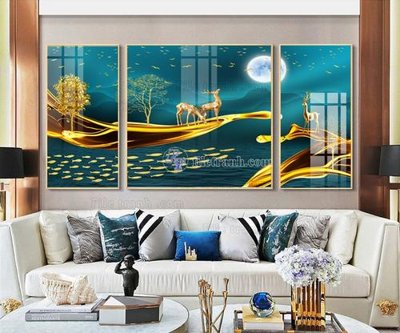 File ảnh File tranh hiện đại pha lê gương FT149 (gốc) dùng in Pano