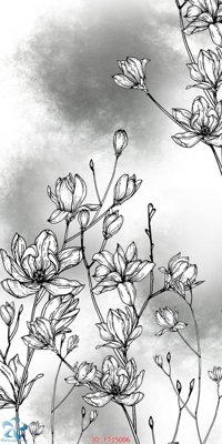 File tranh gốc Tranh trang trí lối vào FT15006 (bản quyền) file PSD