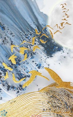 File gốc Tranh trang trí lối vào FT15126 (PSD/TIFF) độ phân giải cao