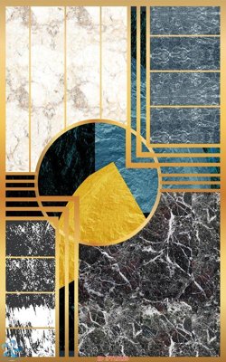 Hình ảnh file gốc Tranh trang trí lối vào FT15133 cho in UV