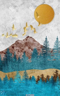 Chi tiết file gốc Tranh trang trí lối vào FT15229 (cho in tráng gương)