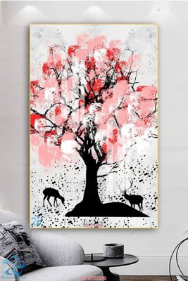 File gốc Tranh trang trí lối vào FT15270 (vector) cho in ấn