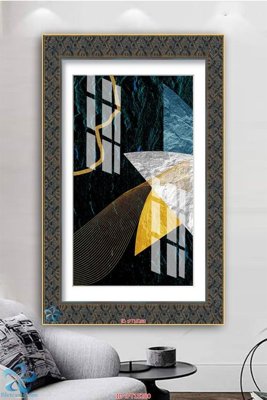 Hình ảnh file gốc in lụa Tranh trang trí lối vào FT15280