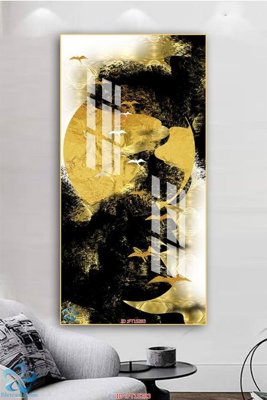 File tranh Tranh trang trí lối vào FT15293 (gốc) phong cách tối giản