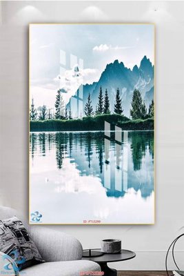 File gốc Tranh trang trí lối vào FT15299 (AI/EPS) cho in ấn