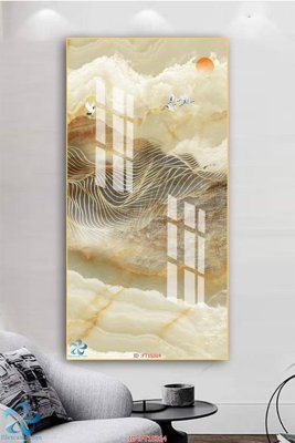 File ảnh Tranh trang trí lối vào FT15314 (gốc) in PP, decal