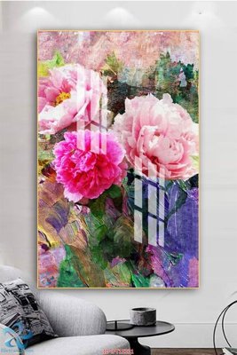 Ảnh gốc Tranh trang trí lối vào FT15331 (nét căng) in mica