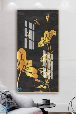 File tranh Tranh trang trí lối vào FT15335 (gốc) phong cách tối giản