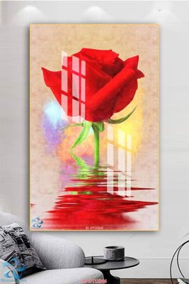 File ảnh Tranh trang trí lối vào FT15346 (gốc) in decal dán tường