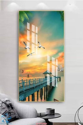 File ảnh Tranh trang trí lối vào FT15403 (gốc) trang trí khách sạn