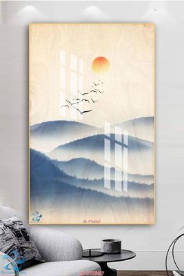 Download file gốc Tranh trang trí lối vào FT15417 (in mica) logo