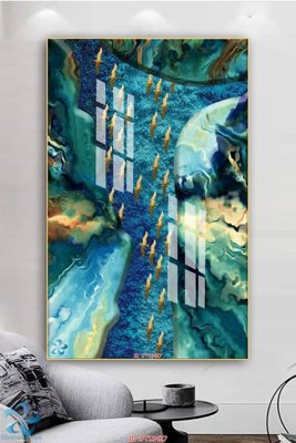 File tranh Tranh trang trí lối vào FT15427 (bản gốc) trang trí văn phòng