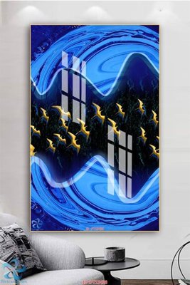 File tranh Tranh trang trí lối vào FT15438 (bản gốc) treo phòng ăn