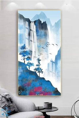 File tranh Tranh trang trí lối vào FT15450 (ảnh gốc) sắc nét hoàn hảo