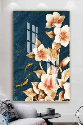 Ảnh gốc Tranh trang trí lối vào FT15460 (nét căng) in mica