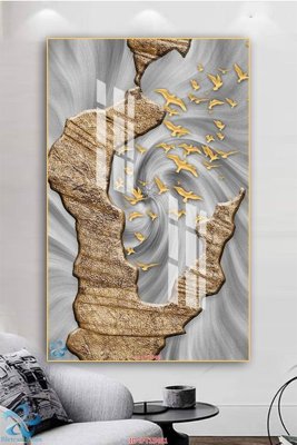 File gốc Tranh trang trí lối vào FT15461 (in lụa) chi tiết cao