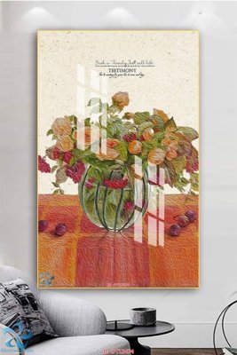 File tranh Tranh trang trí lối vào FT15474 (ảnh gốc) độc quyền