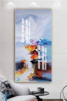 File tranh gốc Tranh trang trí lối vào FT15513 (sắc nét từng chi tiết)