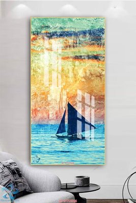 Download file gốc Tranh trang trí lối vào FT15516 (in mica) trong suốt