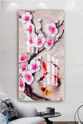 Download file Tranh trang trí lối vào FT15538 (gốc) in mica cao cấp