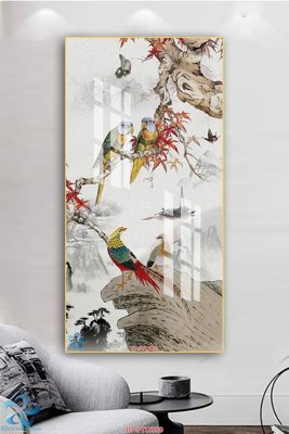 File tranh Tranh trang trí lối vào FT15559 (ảnh gốc) in trần 3D