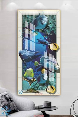 Download file gốc Tranh trang trí lối vào FT15589 (dùng cho in ấn)