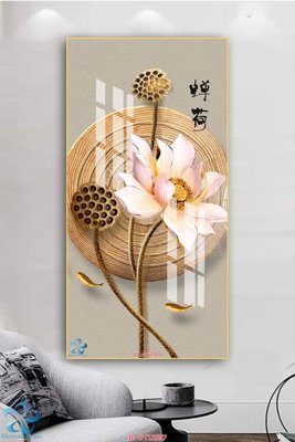 Tải file Tranh trang trí lối vào FT15597 (ảnh gốc) in tranh kính