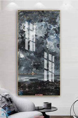 File PSD Tranh trang trí lối vào FT15628 (bản gốc) cho nhà in