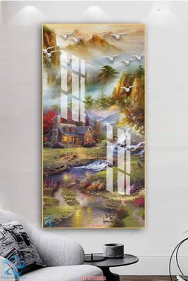 Tải file tranh Tranh trang trí lối vào FT15631 (gốc) tại Filetranh.com