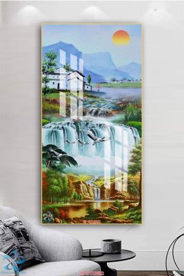 File in mica Tranh trang trí lối vào FT15632 (bản gốc) siêu trong