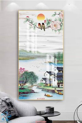 File tranh Tranh trang trí lối vào FT15634 (bản gốc) trang trí văn phòng