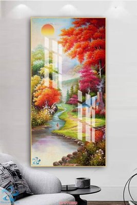 File PSD Tranh trang trí lối vào FT15642 (nguyên bản) cho thiết kế