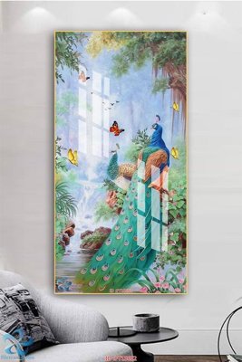 File gốc Tranh trang trí lối vào FT15652 (PNG) không nền chất lượng